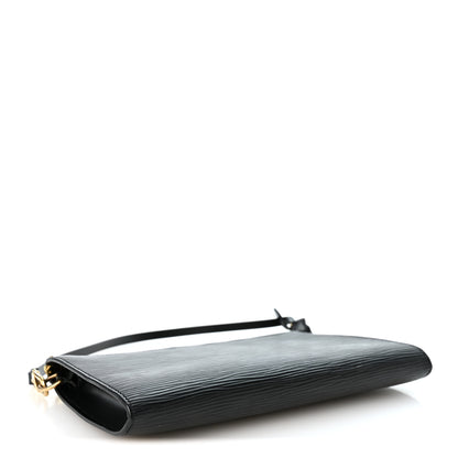 Louis Vuitton Epi Pochette Accessories 24 Black 4 of 10