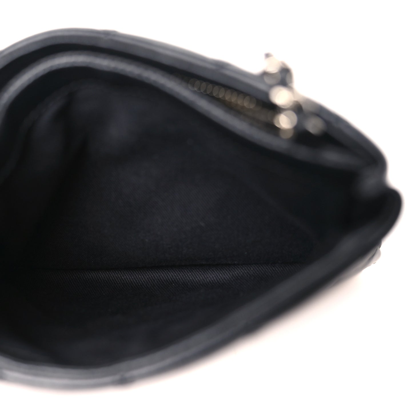 Lambskin Quilted Uniform Crossbody Bag Black