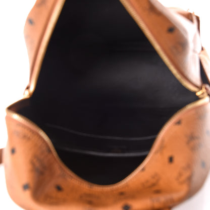 MCM Visetos Medium Stark Backpack Cognac 7 of 17