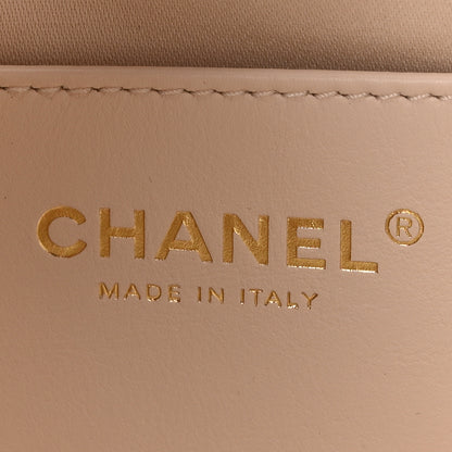 Chanel Caviar Quilted Mini Chanel 25 Handbag White 10 of 21