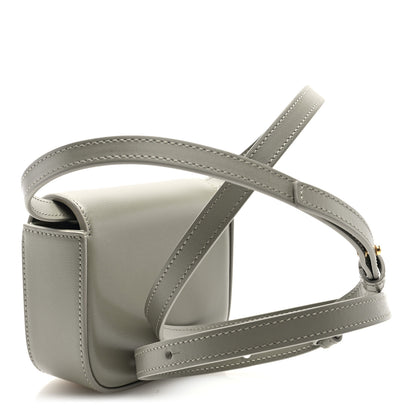 Celine Shiny Calfskin Mini Triomphe Chalk 3 of 9
