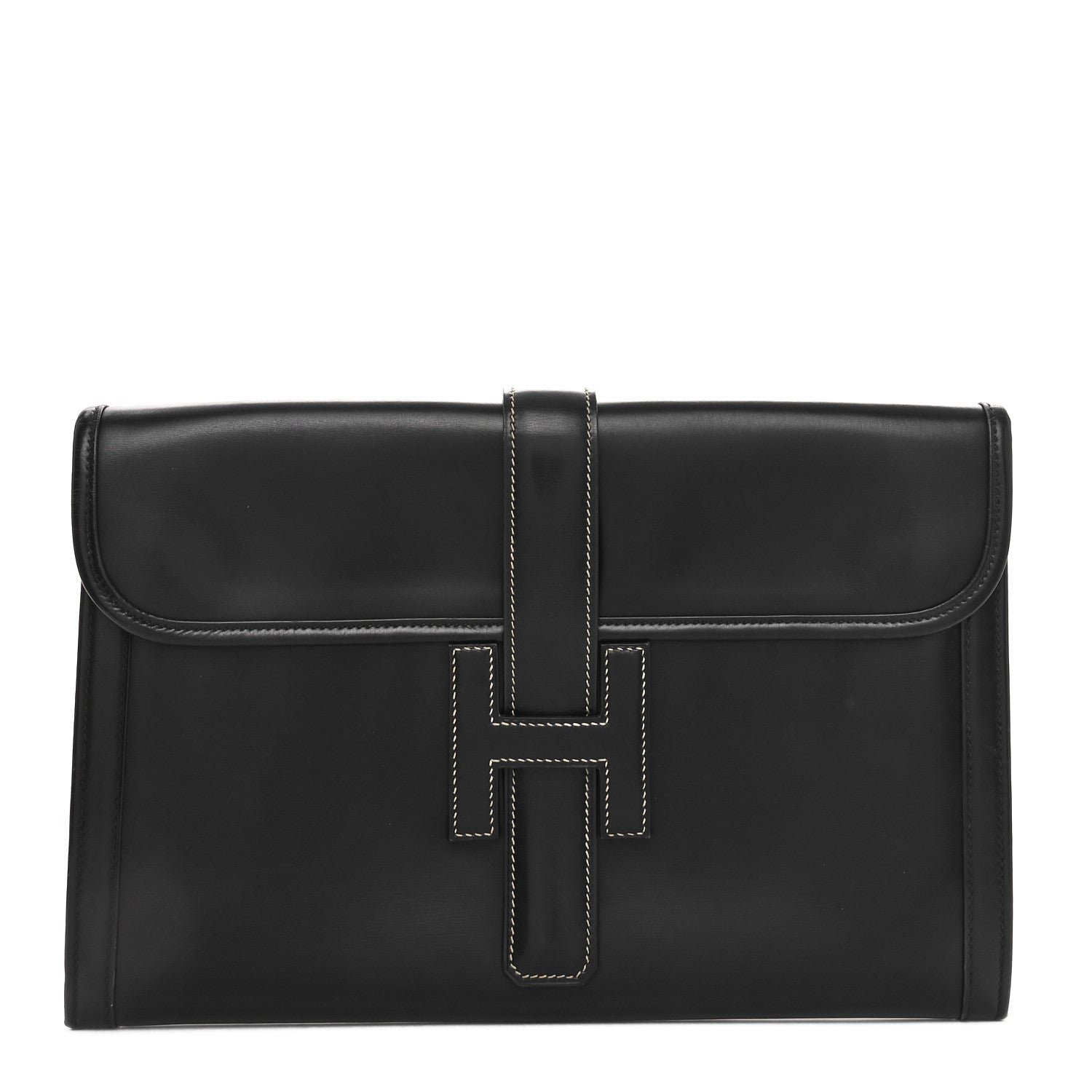 Hermes Box Jige PM Clutch Black 1 of 10