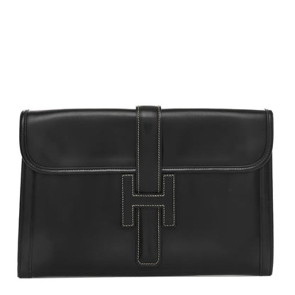 Hermes Box Jige PM Clutch Black 1 of 10