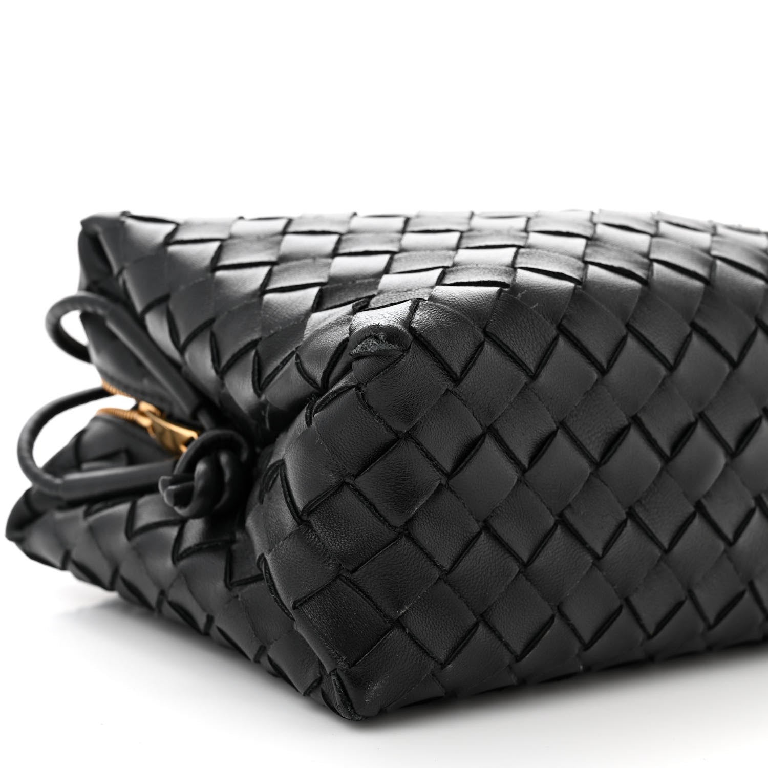 Bottega Veneta Nappa Intrecciato Small Loop Camera Bag Black 8 of 9