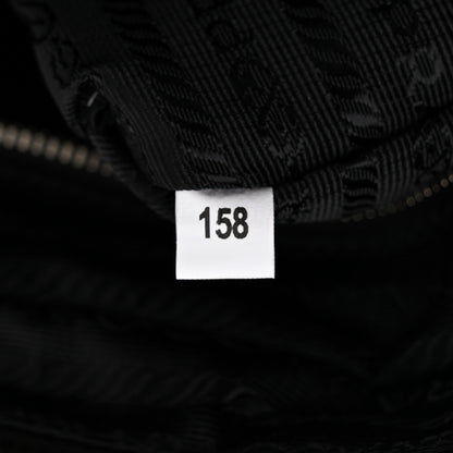 Prada Nylon Tessuto Impuntu Quilted Bandoliera Crossbody Bag Black 8 of 11