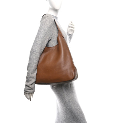 Prada Vitello Daino Medium Pocket Hobo Bag Cannella 2 of 13