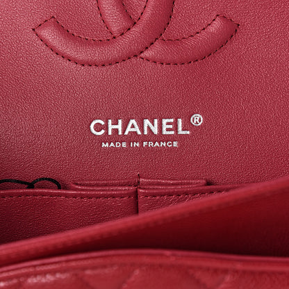 Chanel Caviar Quilted Medium Double Flap Red 6 of 10