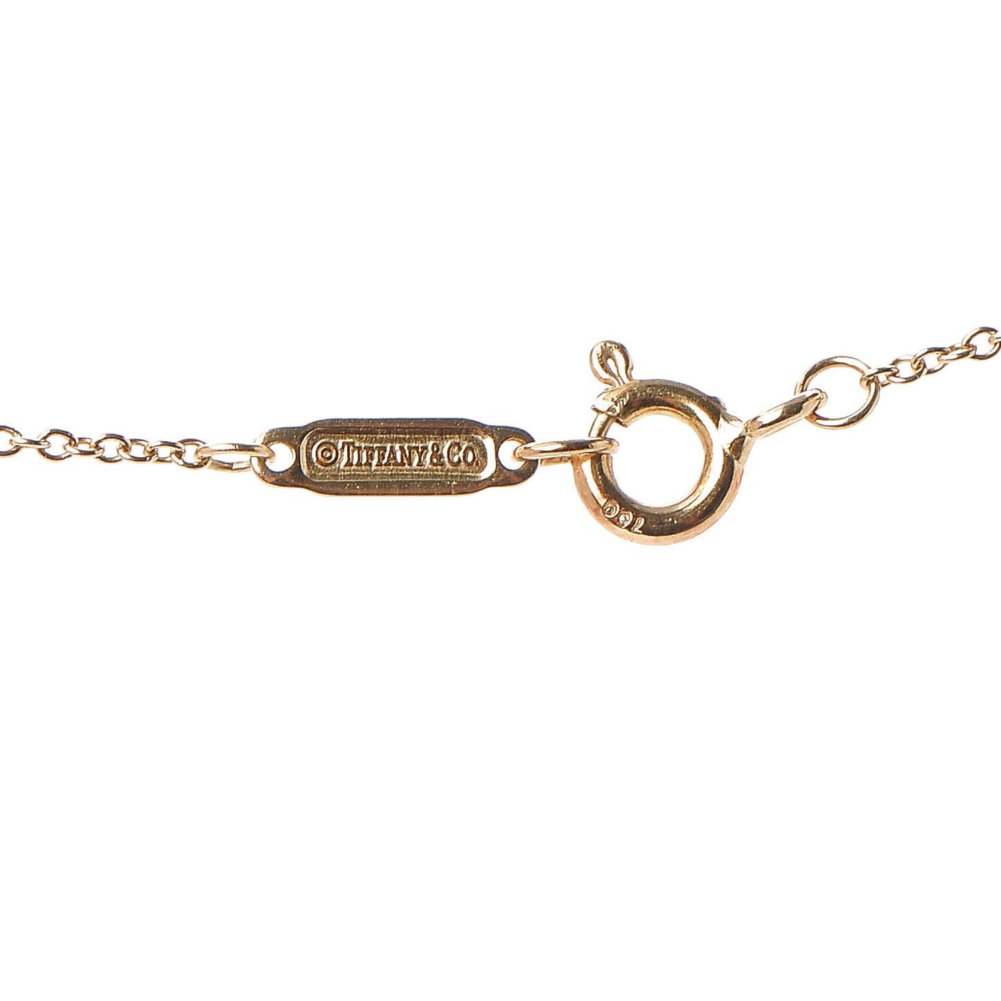 18K Yellow Gold Diamond Somerset Pendant Necklace
