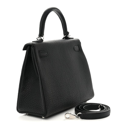 Hermes Togo Kelly Retourne 25 Black 3 of 11
