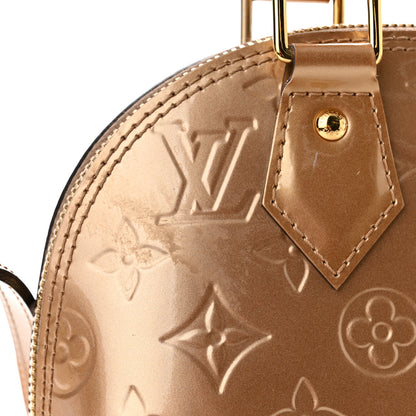 Louis Vuitton Vernis Alma BB Mordore 11 of 12