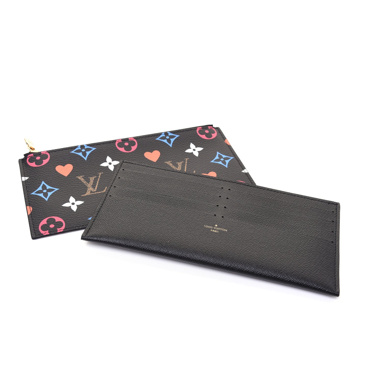 Louis Vuitton Game On Felicie Chain Wallet Black 12 of 13