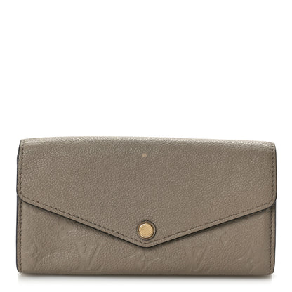 Louis Vuitton Empreinte Sarah Wallet NM Tourterelle 1 of 8