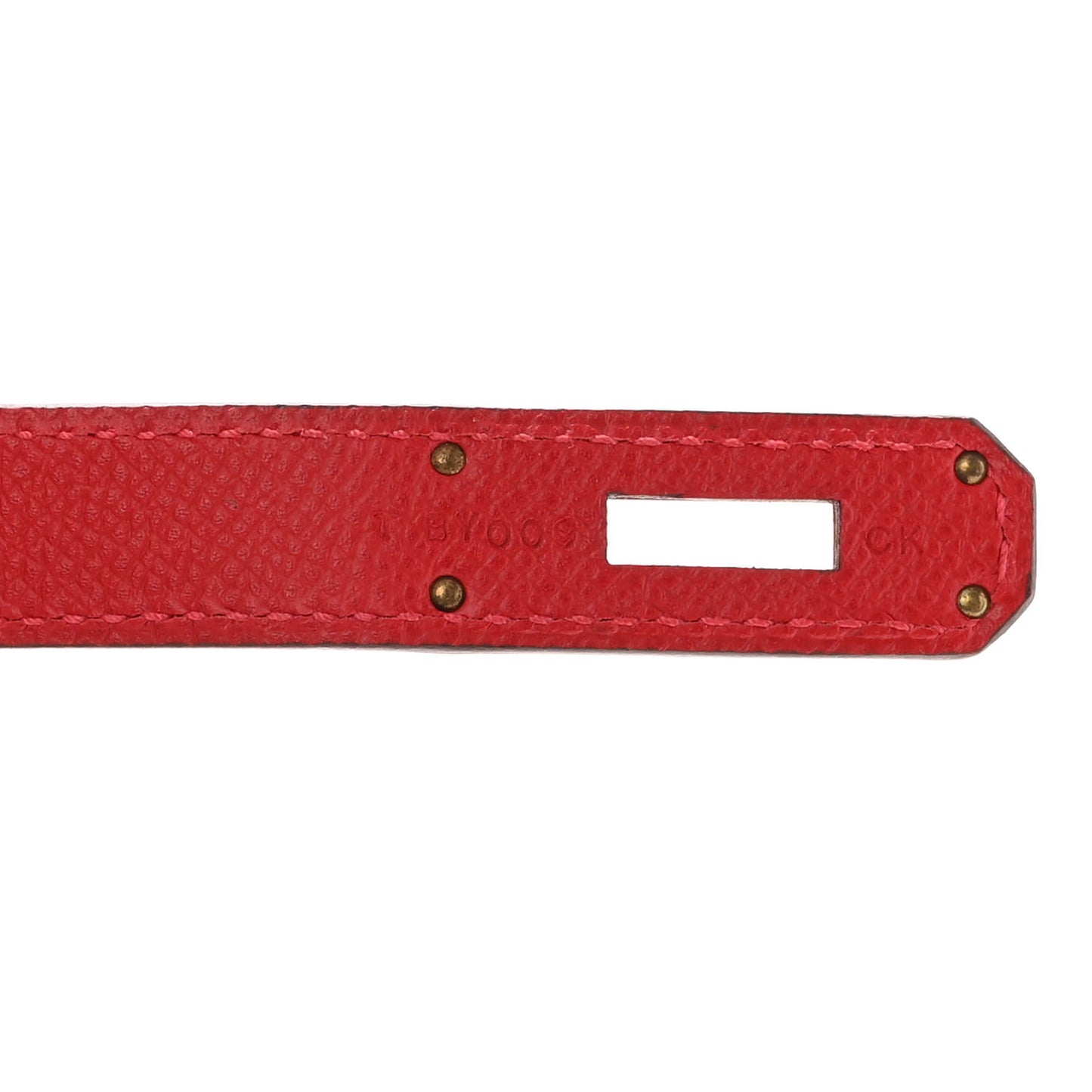 Epsom Birkin 35 Rouge Casaque