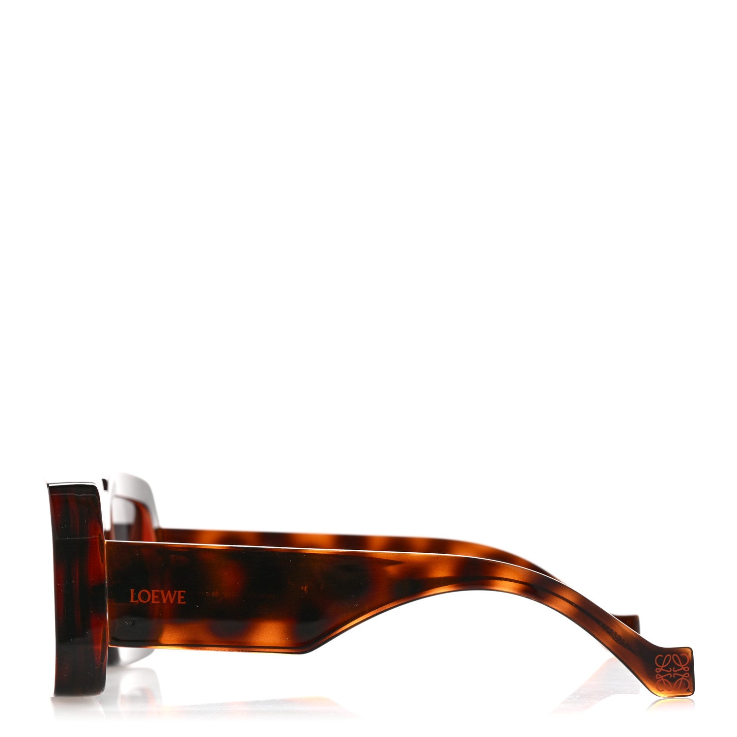 Loewe Acetate Paula's Ibiza Mens Dive In Mask Sunglasses LW40064U Light Havana Orange 3 of 7