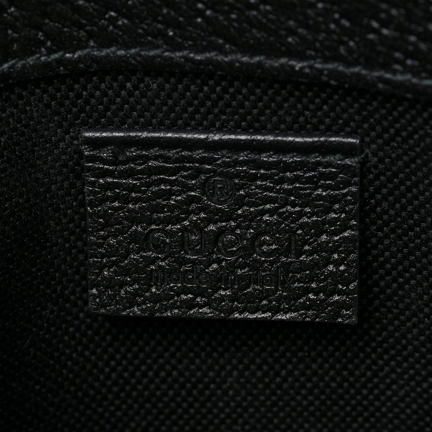 Gucci GG Supreme Monogram Psychedelic Slim Belt Bag Black 6 of 8