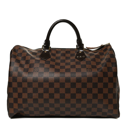 Louis Vuitton Damier Ebene Speedy 35 1 of 12