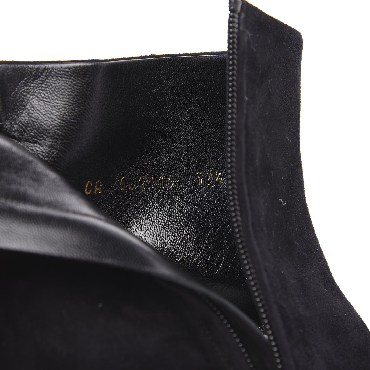 Suede Kiki Ankle 85 Zip Boot 37.5 Black