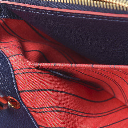Louis Vuitton Empreinte Montaigne BB Marine Rouge 8 of 10