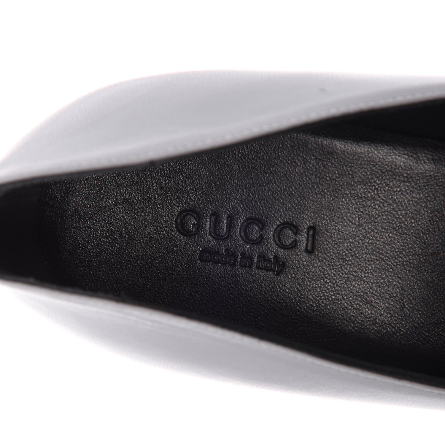 Gucci Nappa Wedge Pumps 37 Light Blue 7 of 9