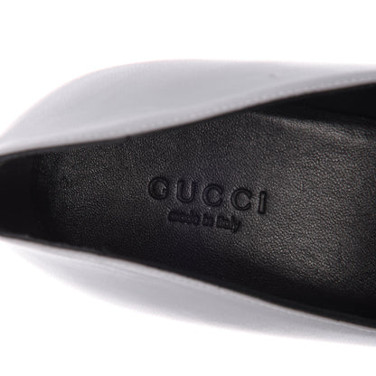 Gucci Nappa Wedge Pumps 37 Light Blue 7 of 9
