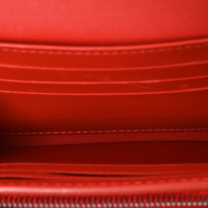 Louis Vuitton Mahina Iris Compact Wallet NM Blue Red 5 of 10