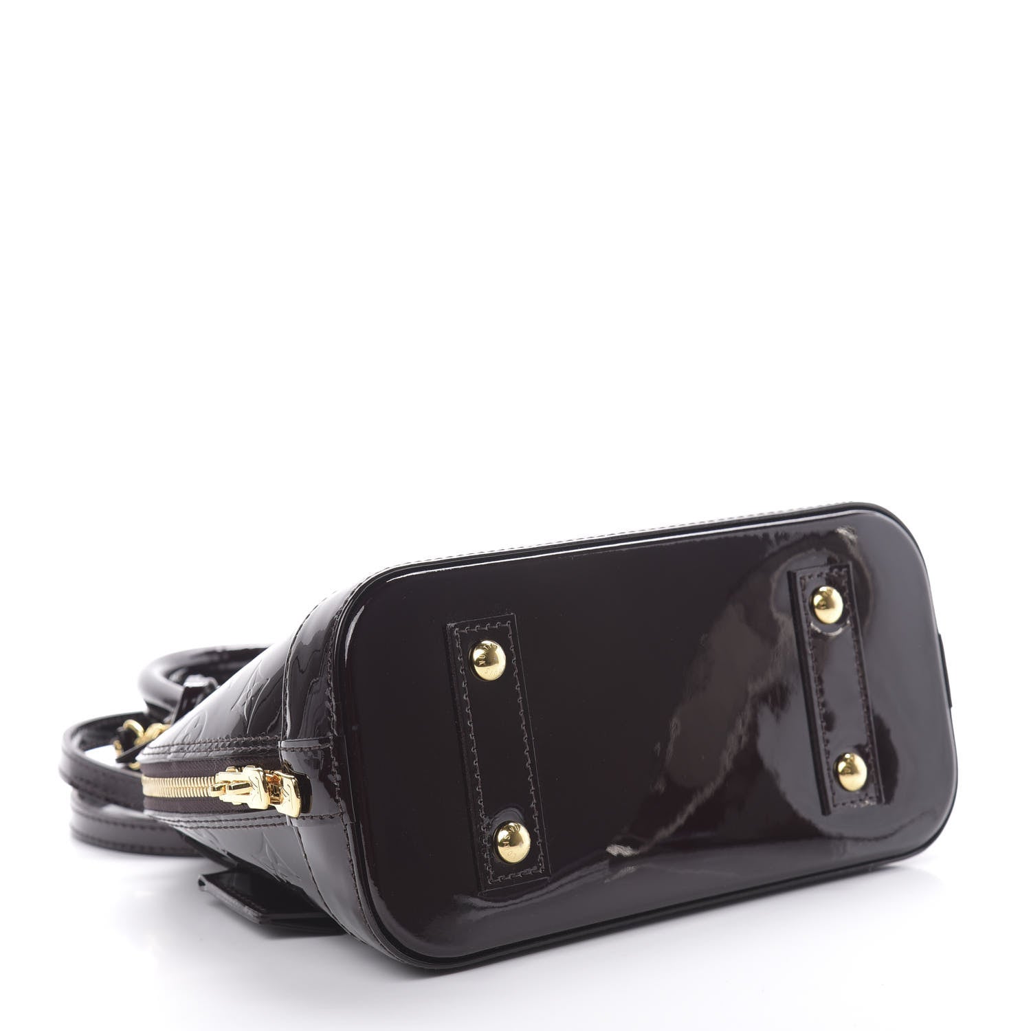 Louis Vuitton Vernis Alma BB Amarante 3 of 9