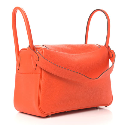 Hermes Taurillon Clemence Lindy 26 Feu 2 of 4