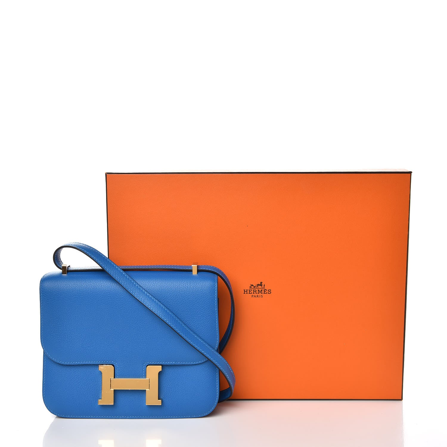 Hermes Evercolor Constance 18 Bleu Hydra 18 of 18