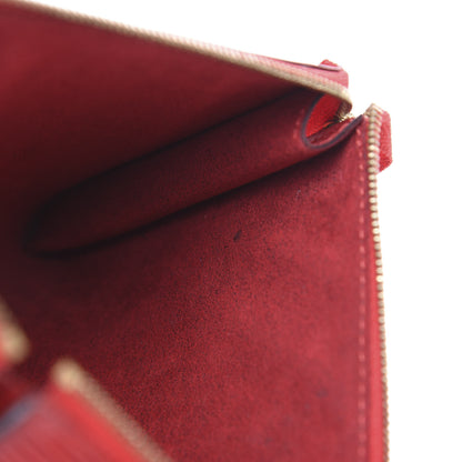 Louis Vuitton Epi Pochette Accessories 21 Castillan Red 10 of 18