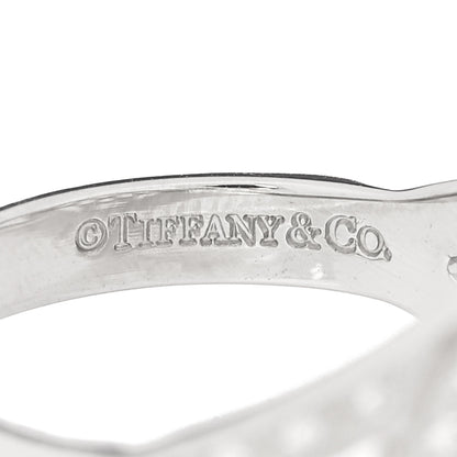 Tiffany Platinum Diamond Voile Ring 49 4.75 4 of 5