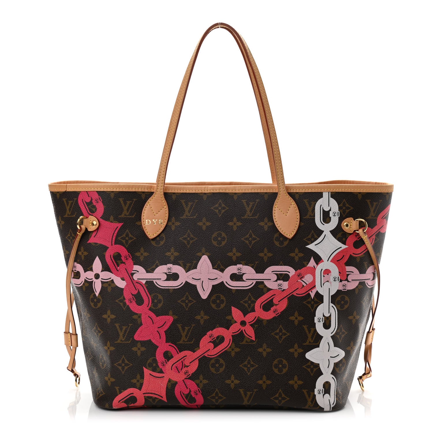 Louis Vuitton Monogram Bay Neverfull MM Rose Ballerine Poppy 1 of 11