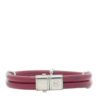 Louis Vuitton Epi Keep It Twice Bracelet 17 Fuchsia 1 of 10