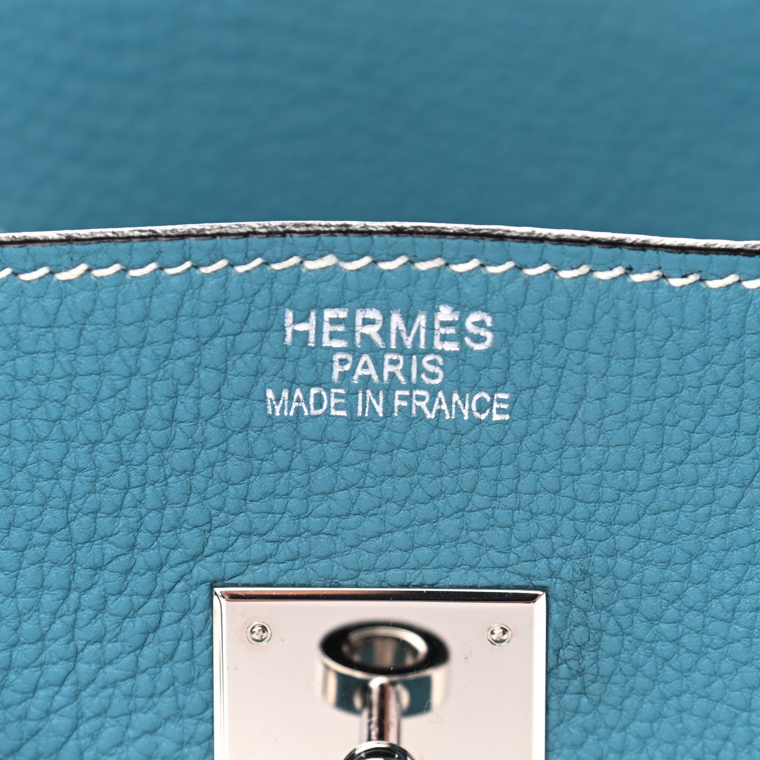 Hermes Togo Birkin 35 Blue Jean 5 of 11
