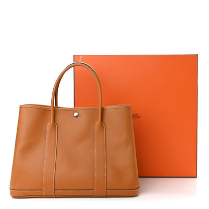 Hermes Epsom Garden Party 36 MM Toffee 10 of 10