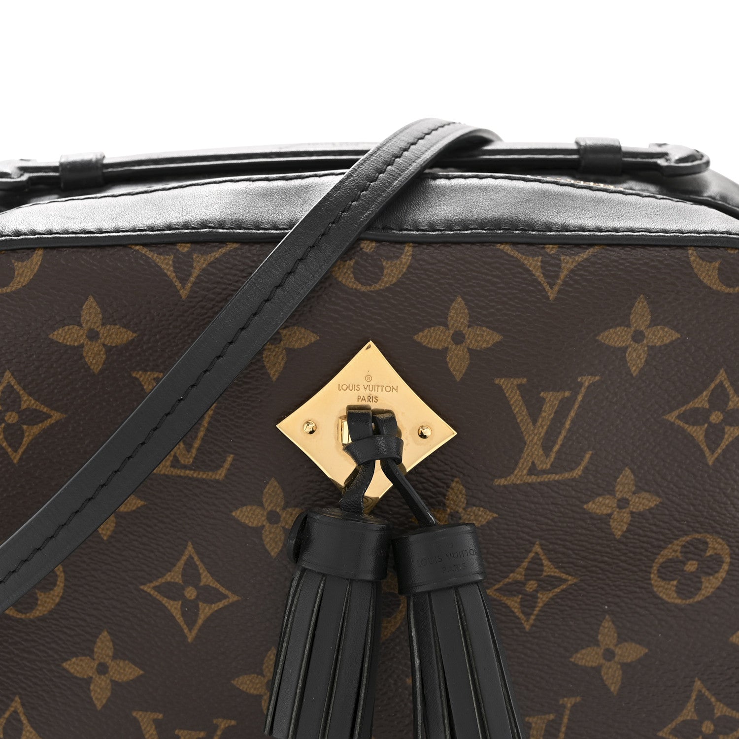 Louis Vuitton Monogram Saintonge Black 8 of 14