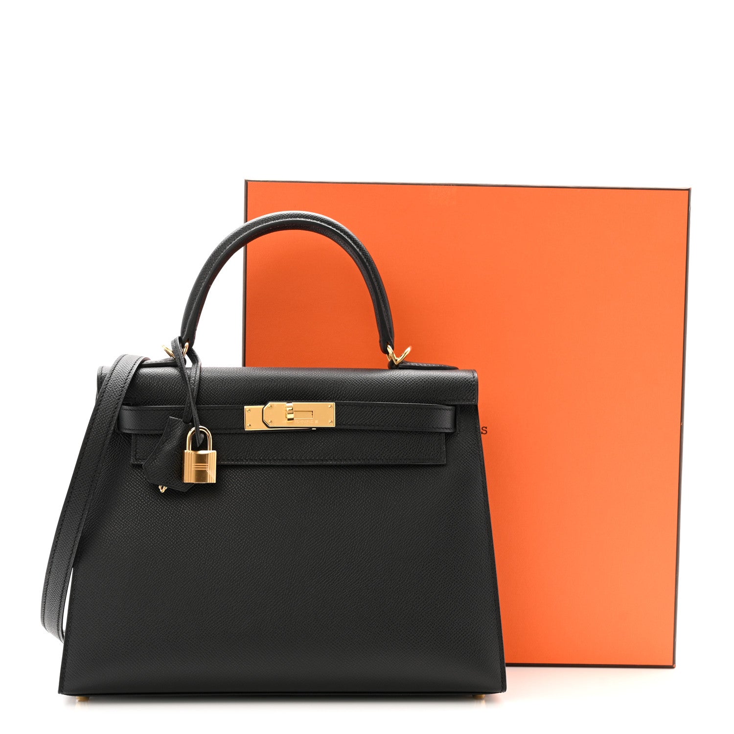 Hermes Epsom Kelly Sellier 28 Black 13 of 13