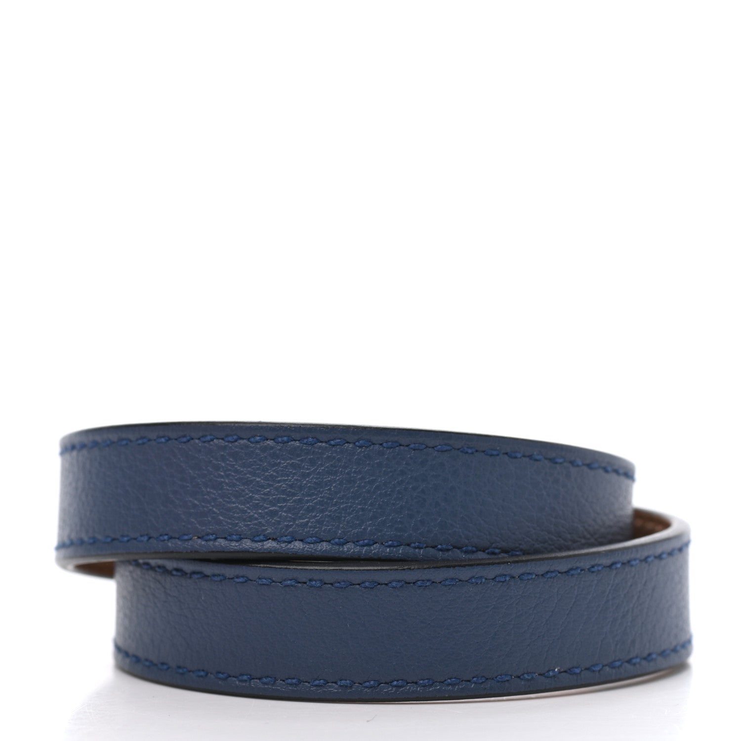 Hermes Swift Kelly Double Tour Bracelet XS Bleu Agate 2 of 3