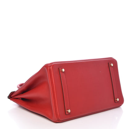 Hermes Epsom Birkin 35 Rouge Casaque 5 of 44