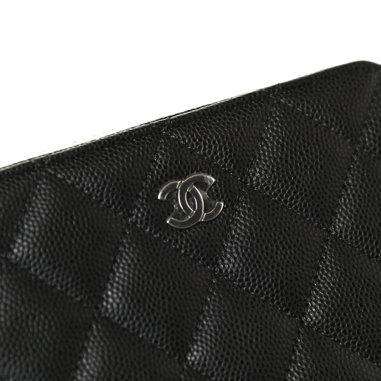 Caviar Quilted Camera Bag Black
