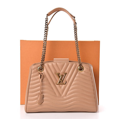 Louis Vuitton Calfskin New Wave Chain Tote Noisette 12 of 12