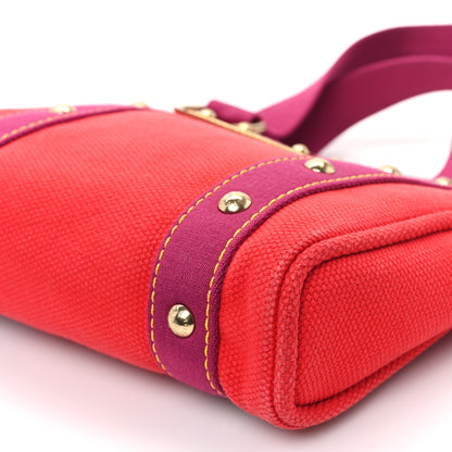 Louis Vuitton Antigua Cabas PM Red 10 of 12