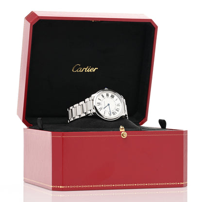 Cartier Stainless Steel 36mm Ronde Must de Cartier Quartz Watch 5 of 5