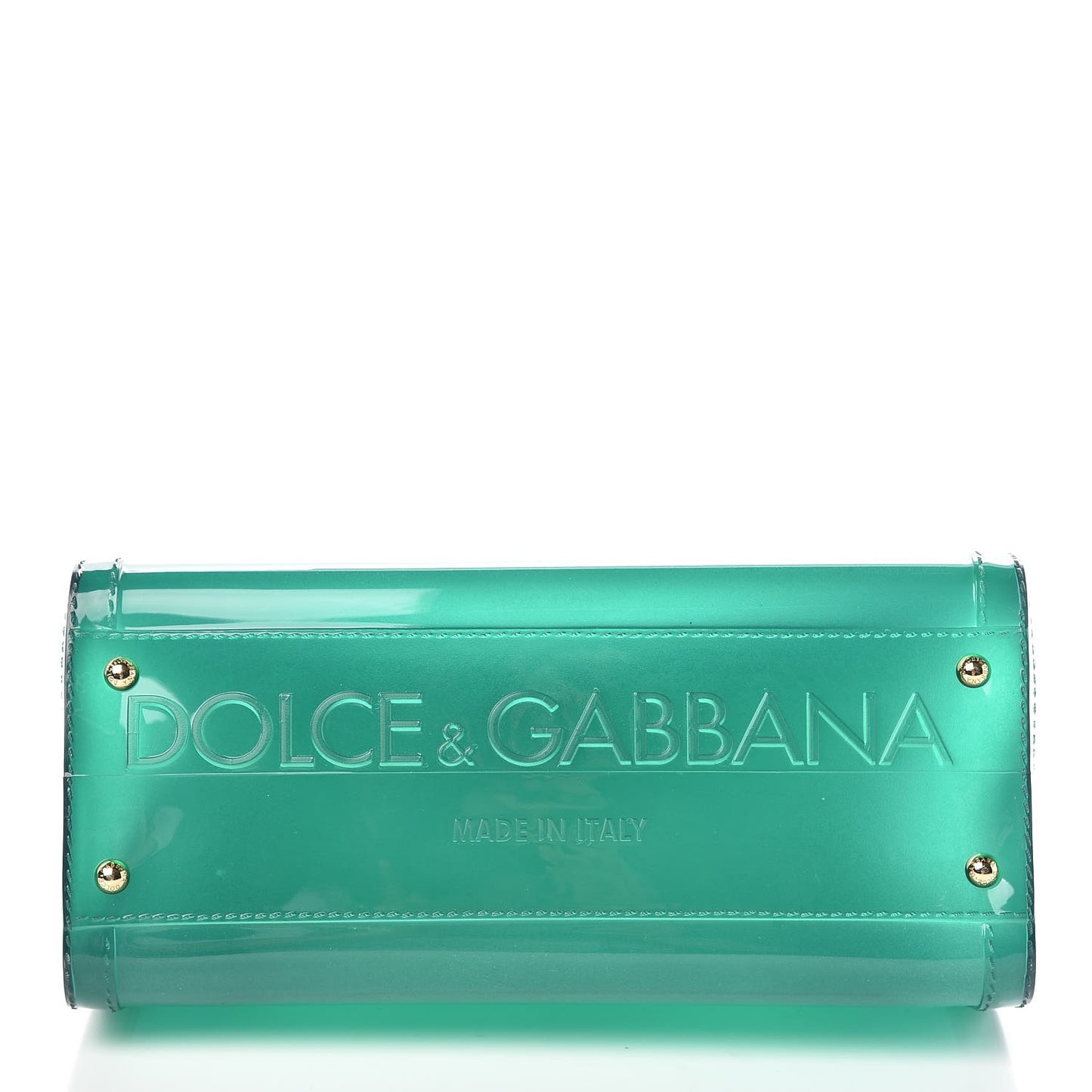 PVC Medium Miss Sicily Satchel Verde