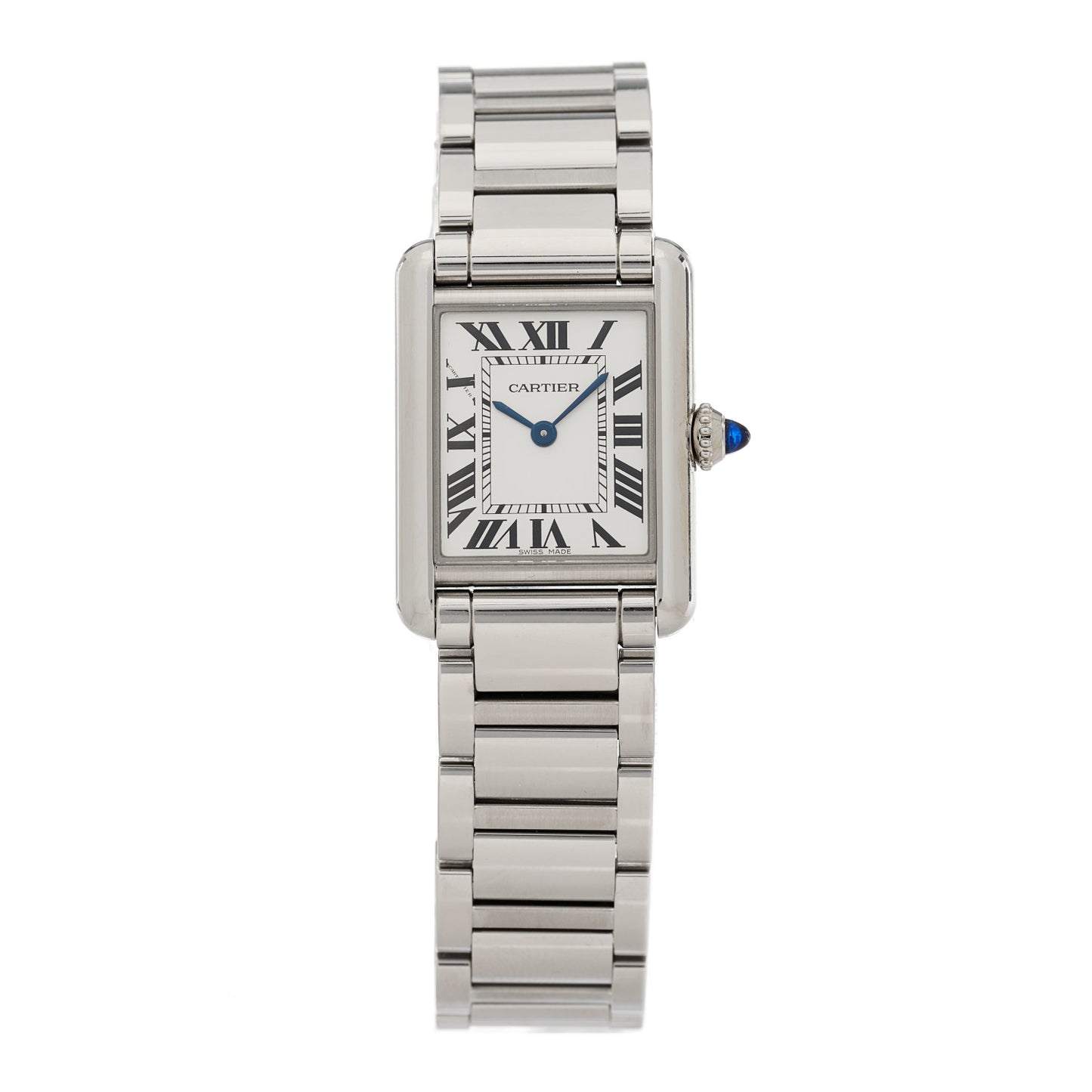 Stainless Steel 22mm Tank Must Quartz Watch