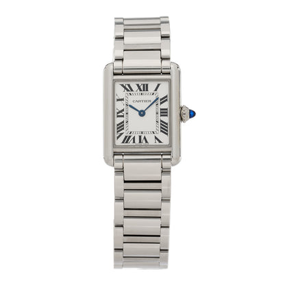 Cartier Stainless Steel 22mm Tank Must Quartz Watch 1 of 5