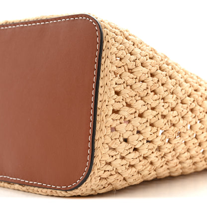 Louis Vuitton Raffia All In BB Brown 10 of 11