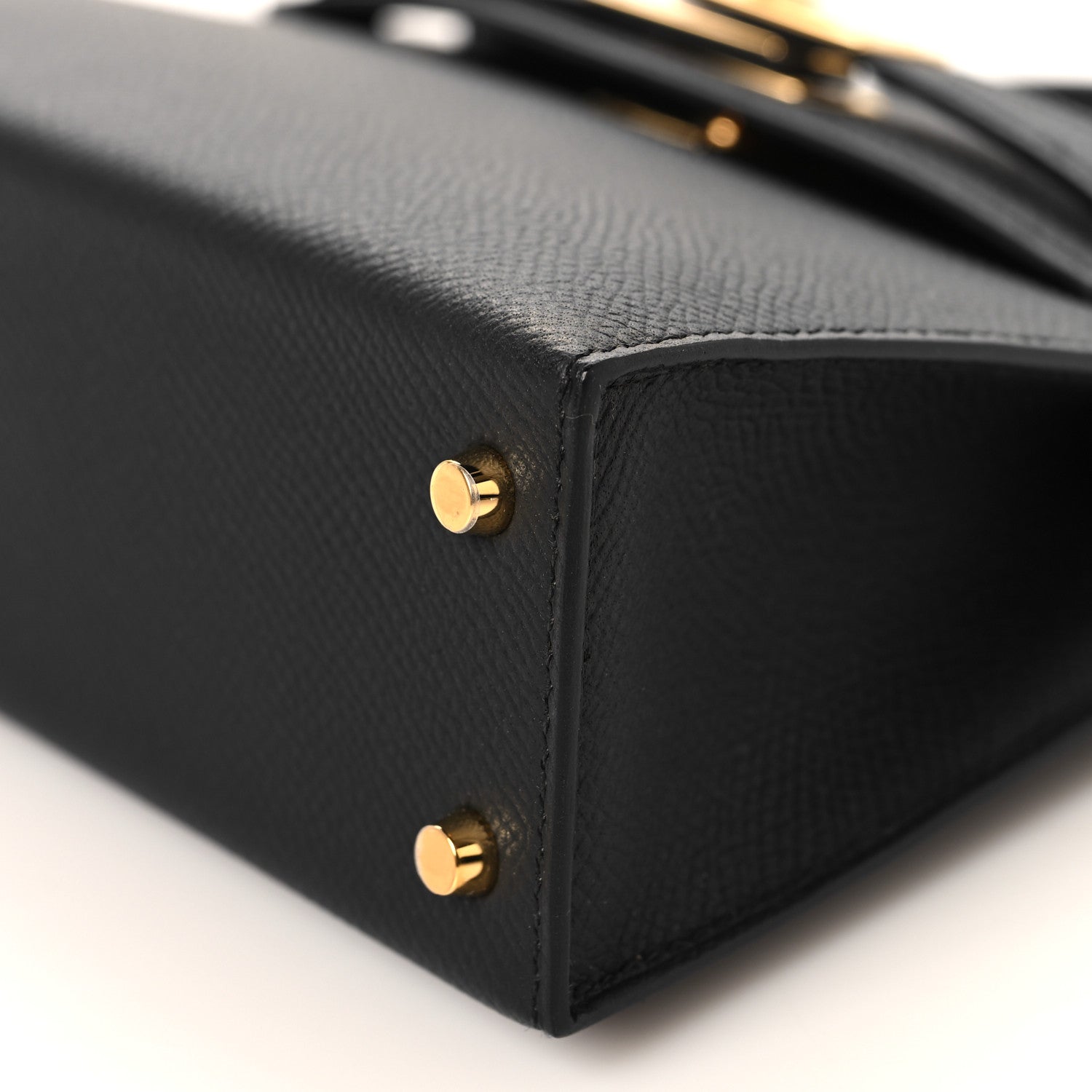 Hermes Epsom Mini Kelly Sellier 20 Black 9 of 11