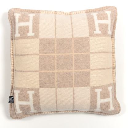 Hermes Wool Cashmere Avalon III Pillow PM Coco Camomille 2 of 4