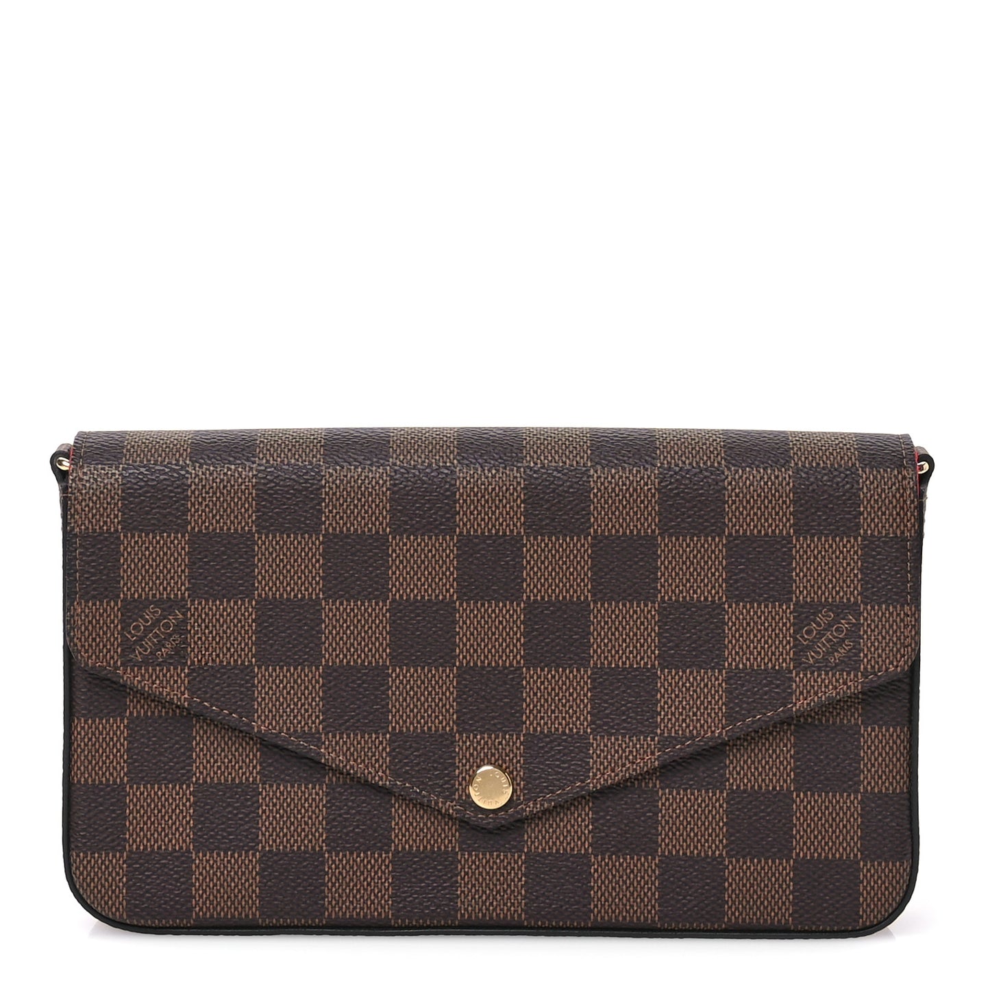 Damier Ebene Pochette Felicie Chain Wallet