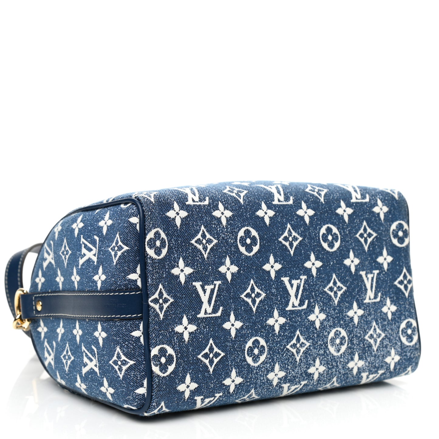 Monogram Jacquard Denim Speedy Bandouliere 25 Bleu